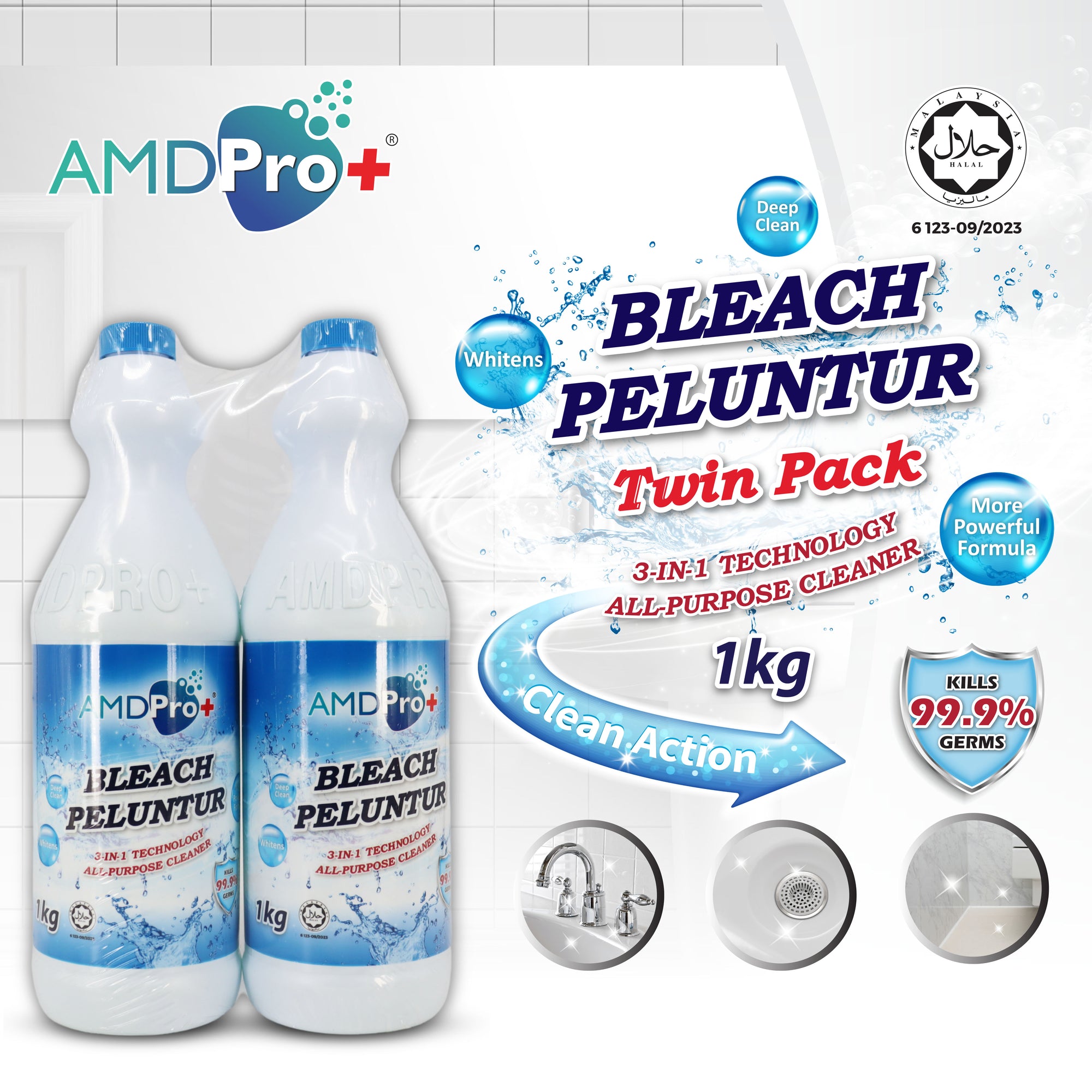 AMDPro+ Halal Bleach (1kg)