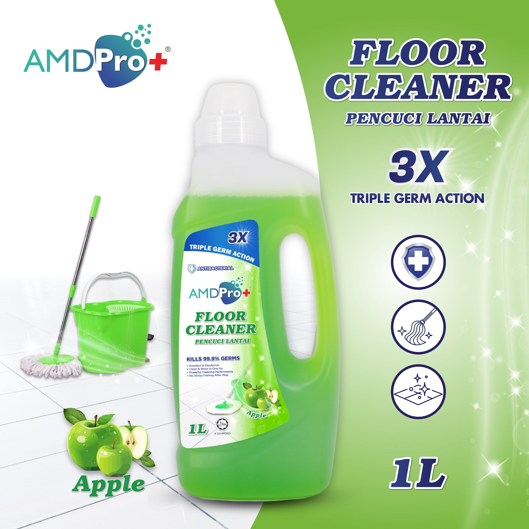 AMDPro+ Halal Floor Cleaner (1L)