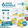 AMDPro Lite Detergent Powder 700g (Bundle of 6) | Serbuk Pencuci Pakaian 700g