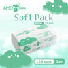 AMDPro Lite Soft Pack Facial Tissue 3-Ply (120 Sheets)