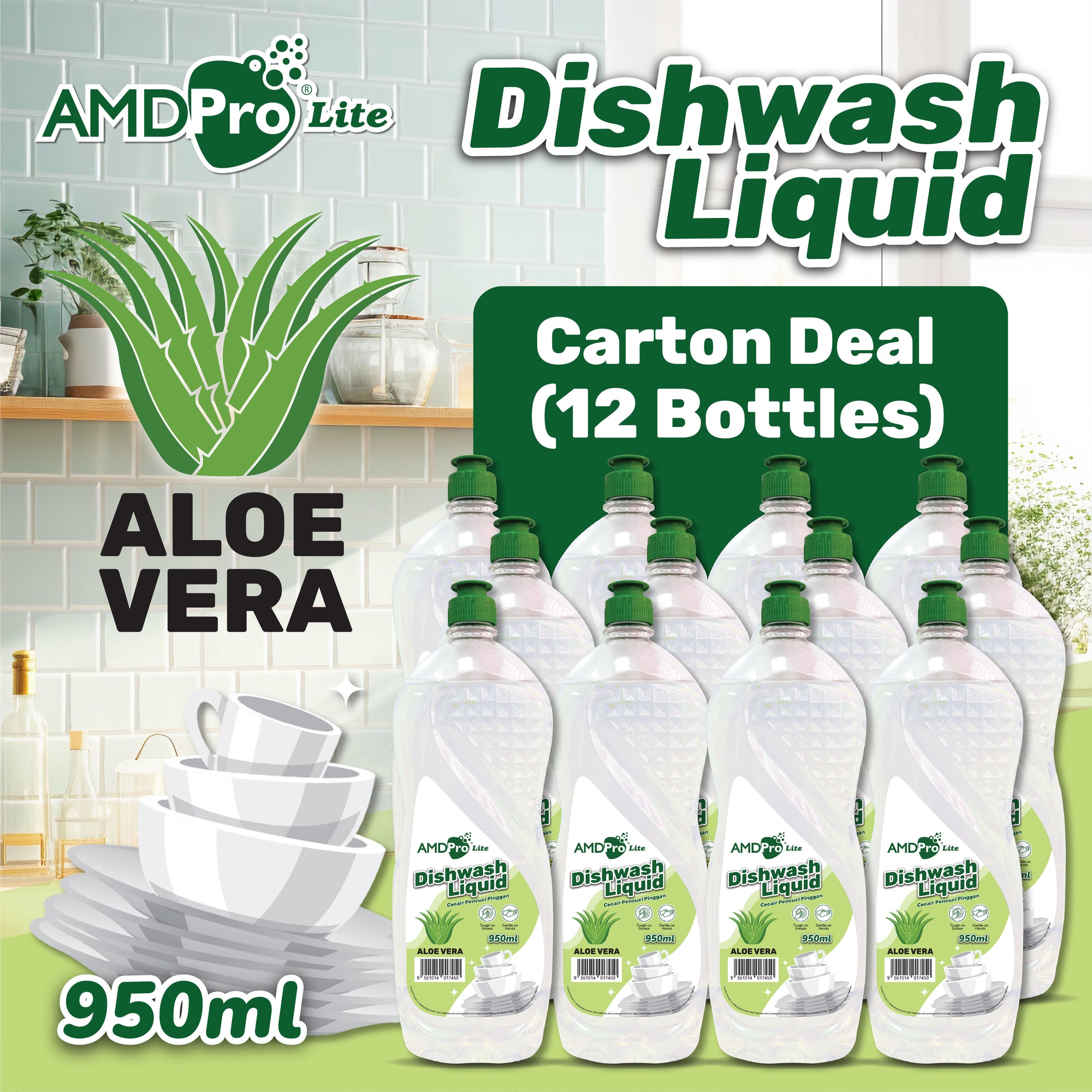 AMDPro Lite Dishwash Liquid 950ml