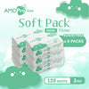 AMDPro Lite Soft Pack Facial Tissue 3-Ply (120 Sheets)