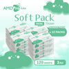 AMDPro Lite Soft Pack Facial Tissue 3-Ply (120 Sheets)