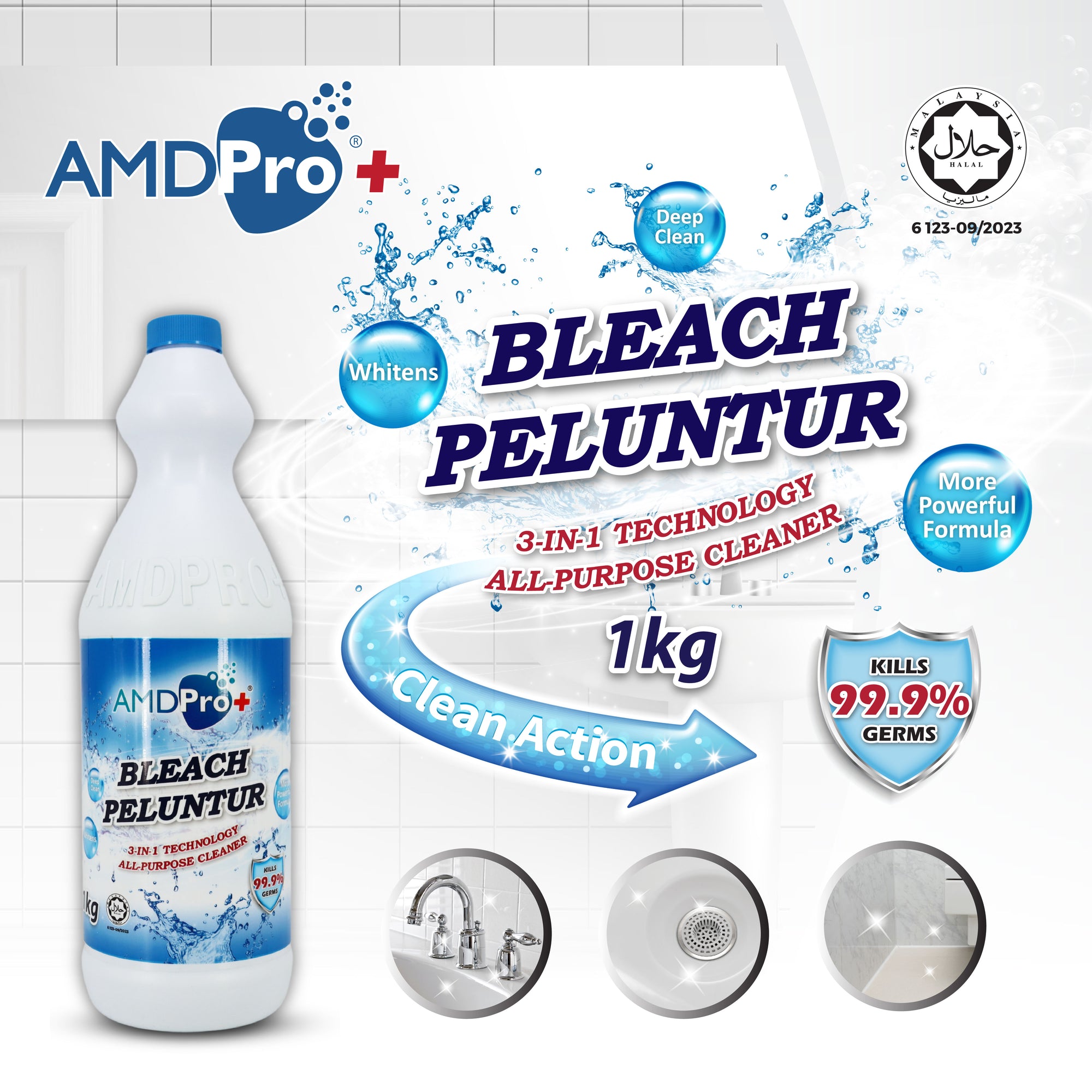 AMDPro+ Halal Bleach (1kg)