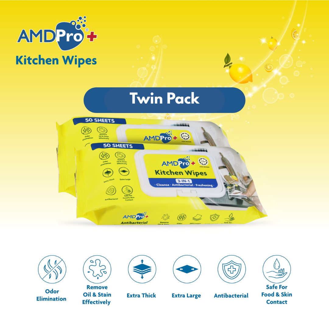 AMDPro+ Halal Kitchen Wipes (50s)