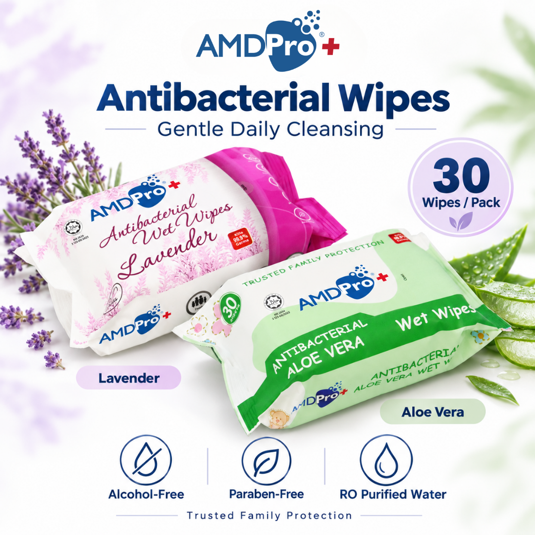 AMDPro+ Antibacterial Wipes (30s)