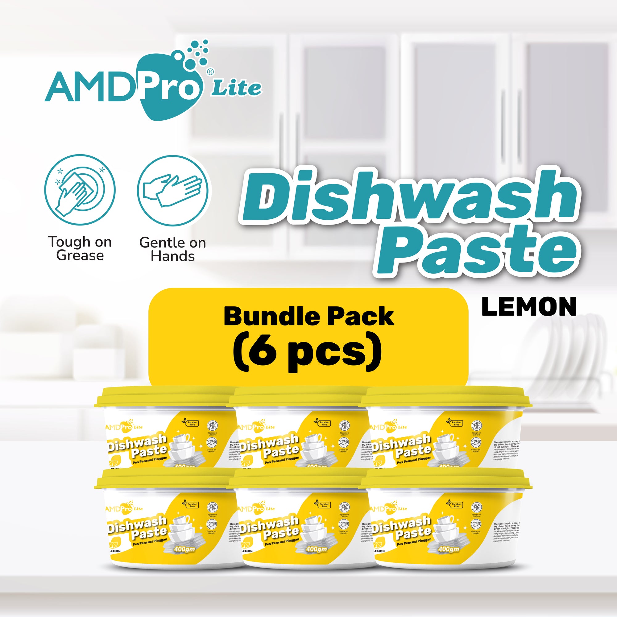 AMDPro Lite Dishwashing Paste 400g