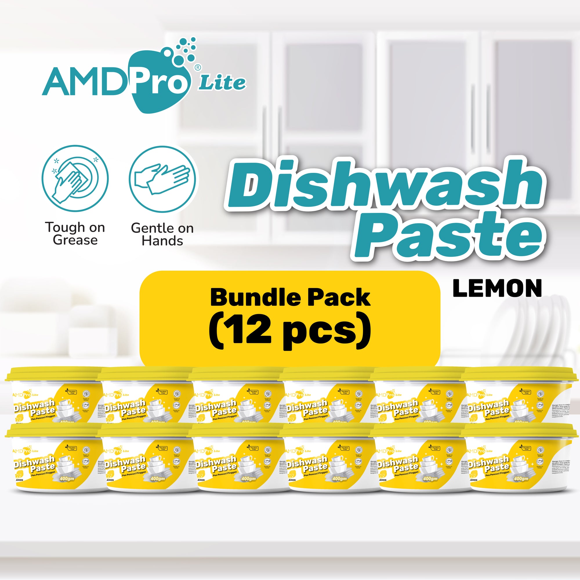 AMDPro Lite Dishwashing Paste 400g