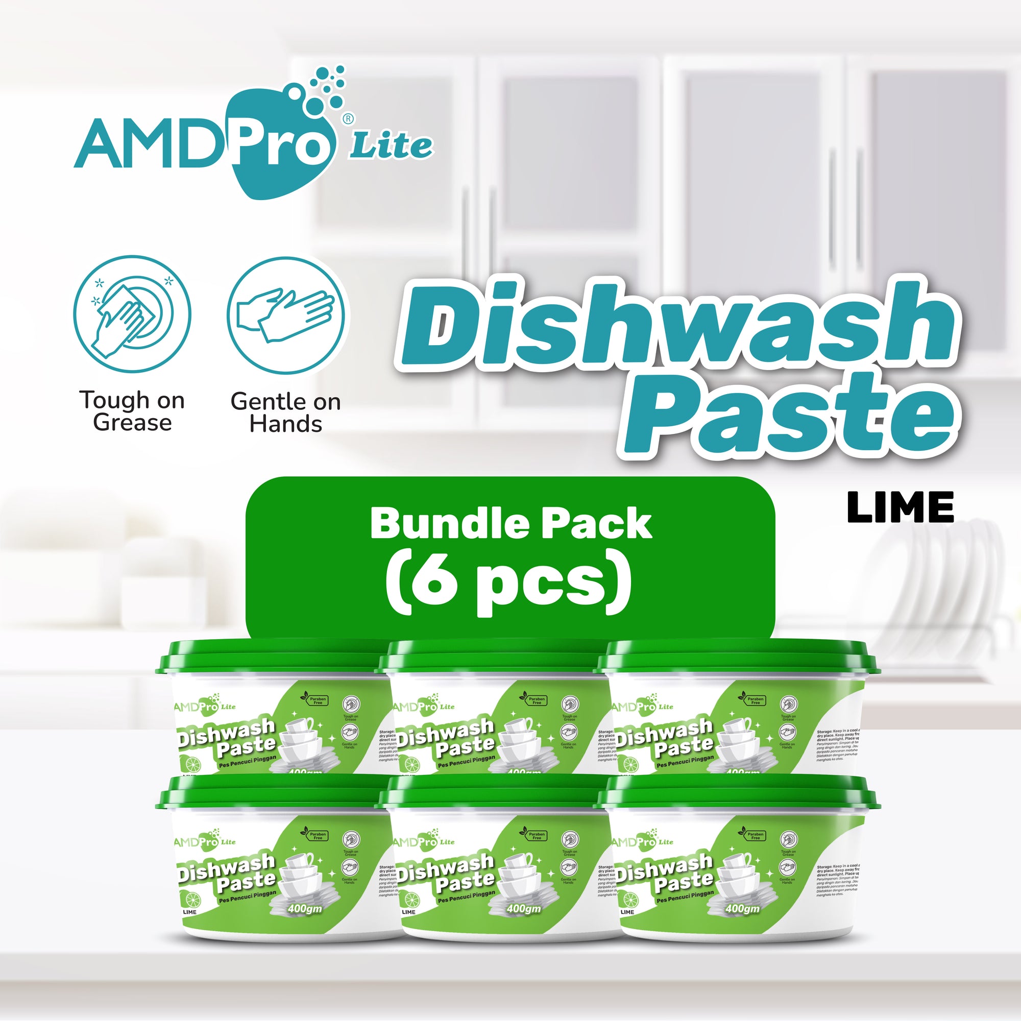 AMDPro Lite Dishwashing Paste 400g