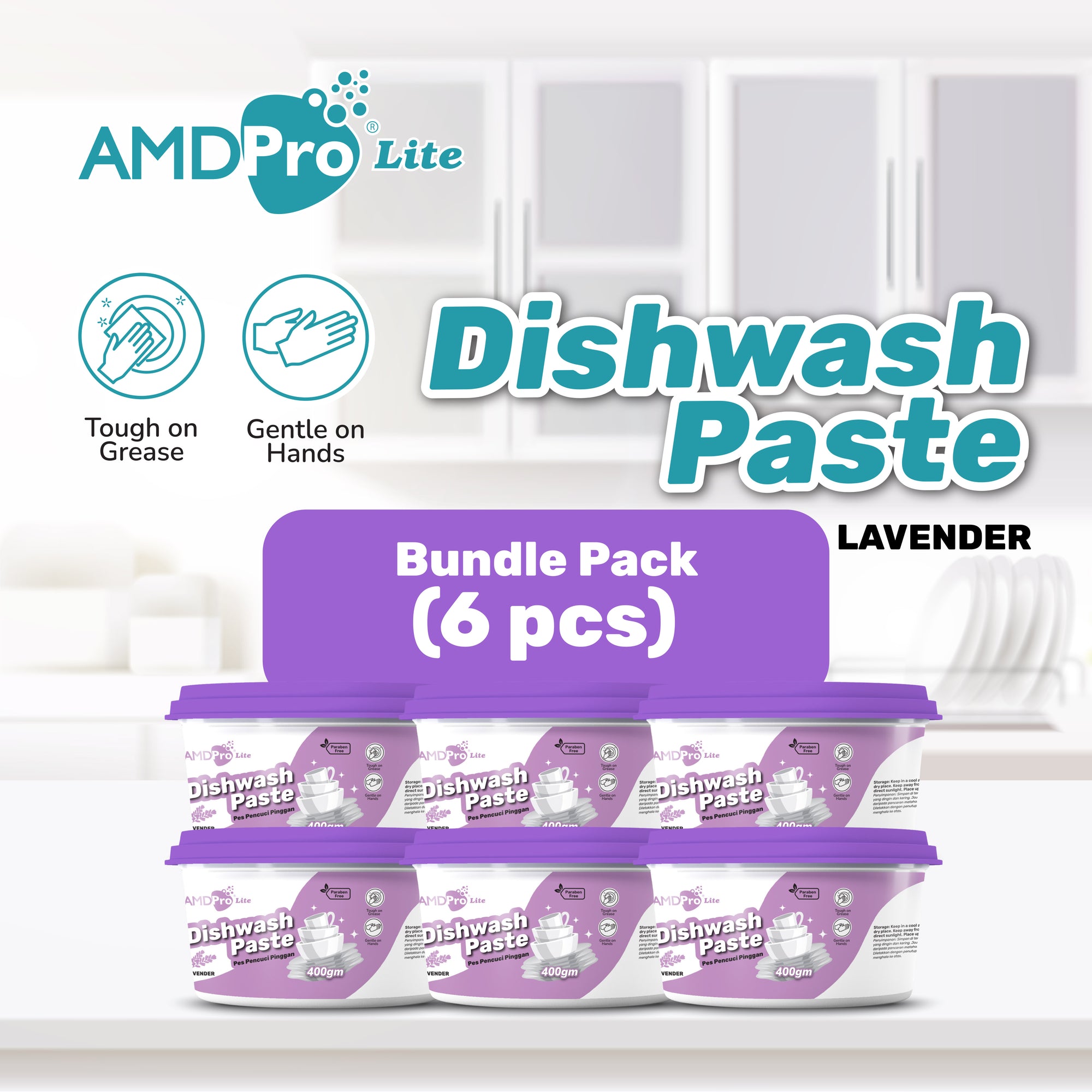 AMDPro Lite Dishwashing Paste 400g