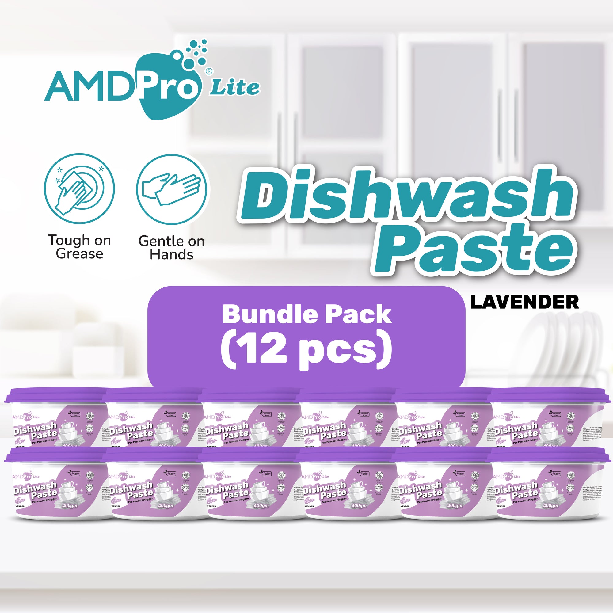 AMDPro Lite Dishwashing Paste 400g