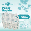 AMDPro Lite Paper Napkin (90's x 2 Packs)