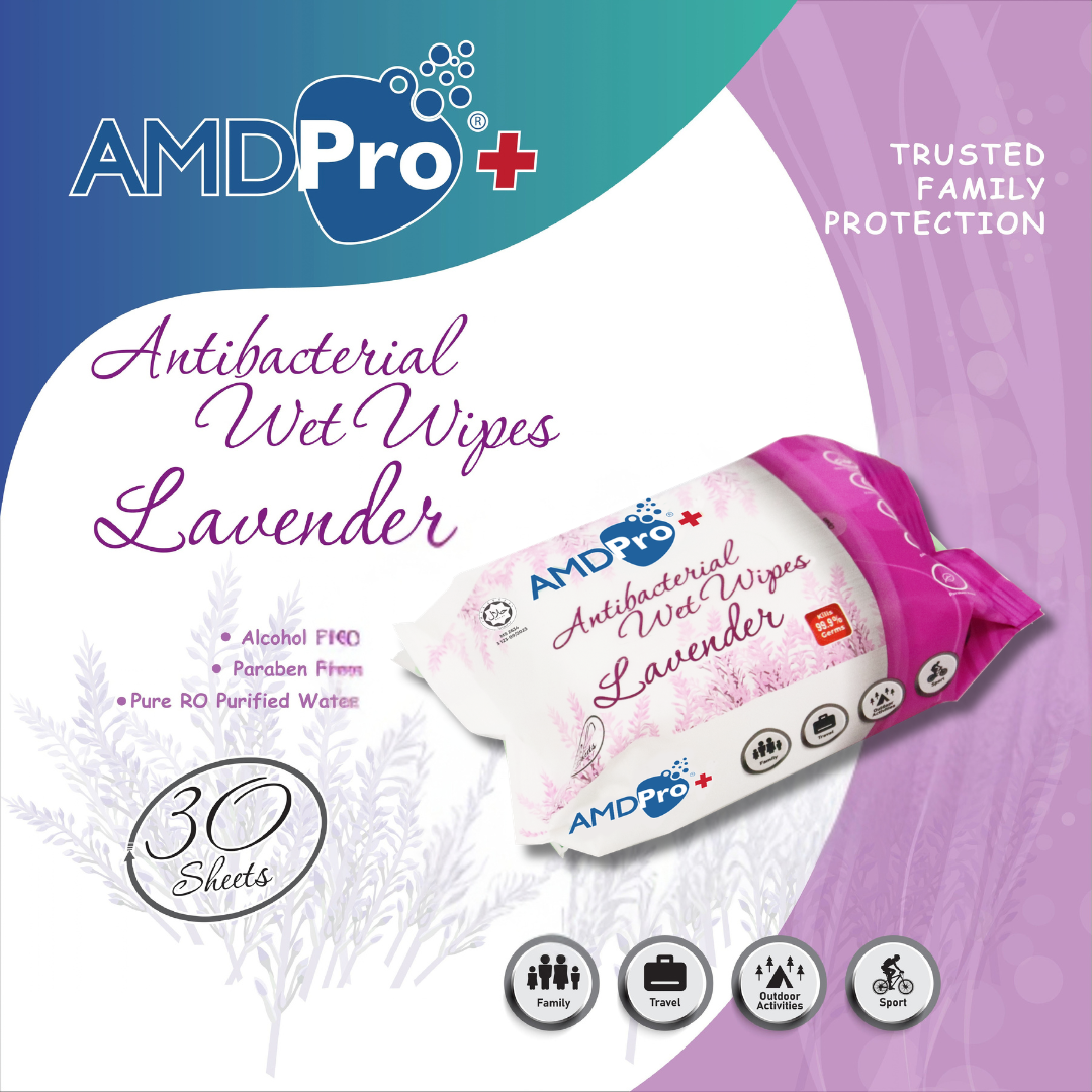 AMDPro+ Antibacterial Wipes (30s)