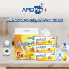 AMDPro+ Oil Absorb Premium Kitchen Towel (Soft Box - 80s x 3 packs)