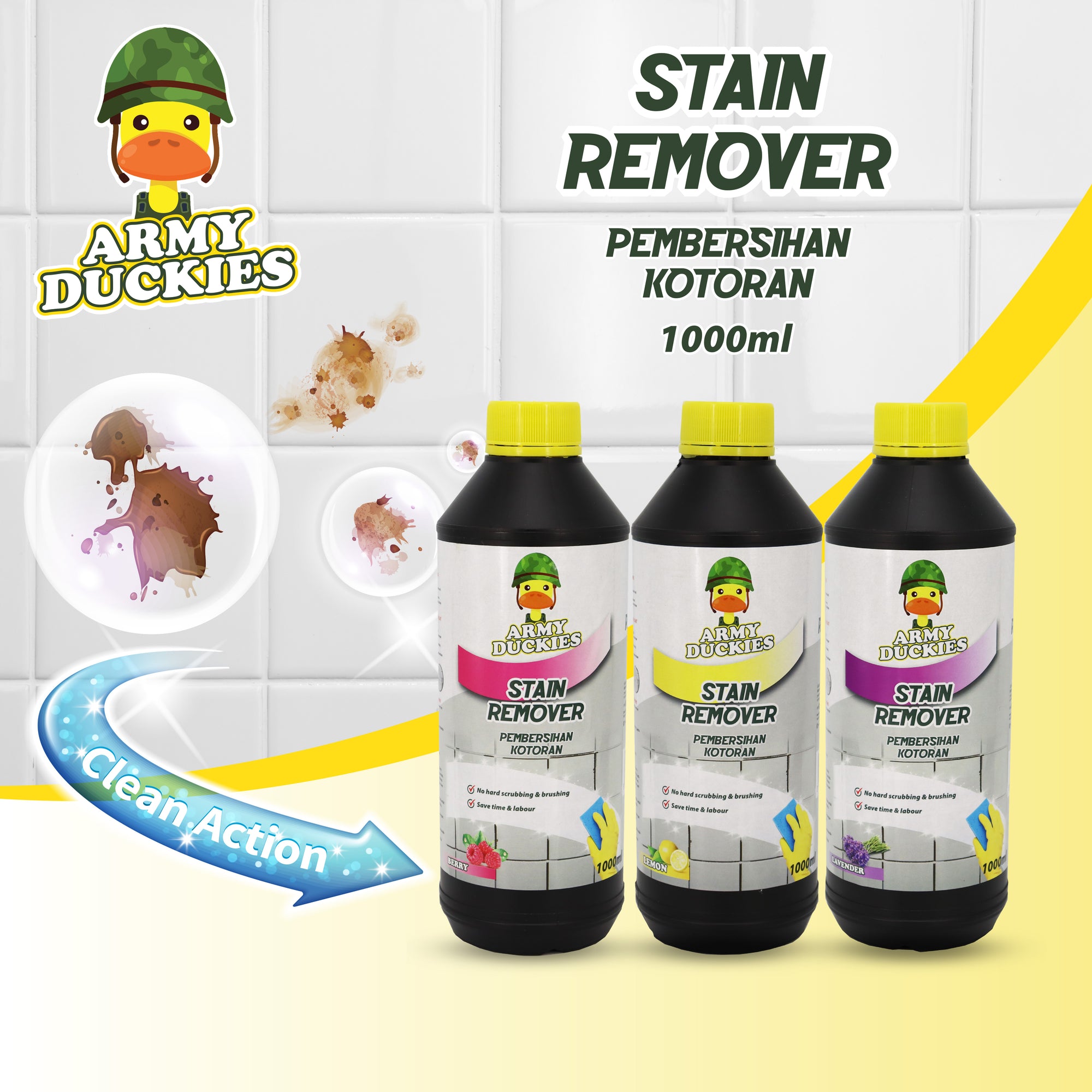 Army Duckies Stain Remover 1000ml