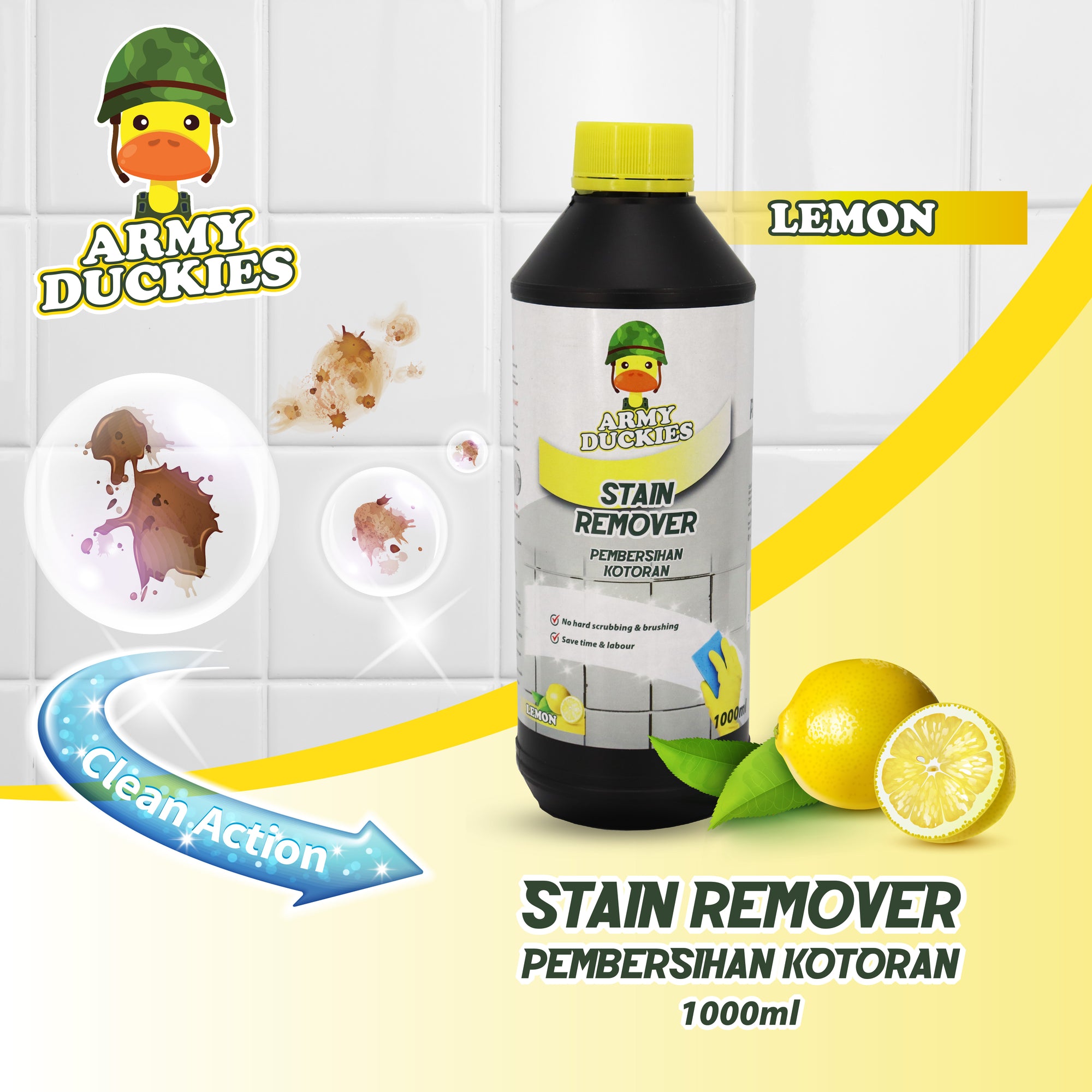 Army Duckies Stain Remover 1000ml