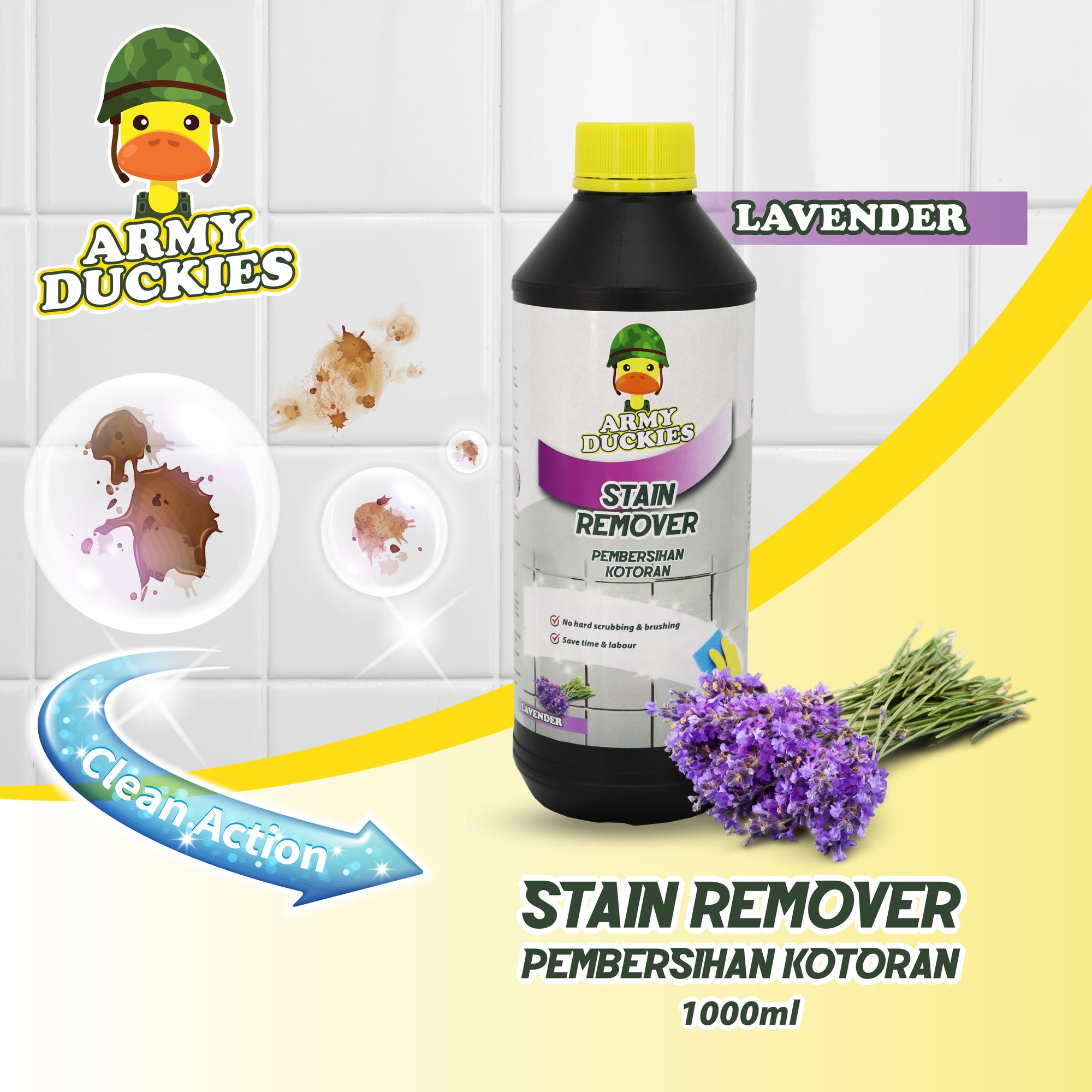 Army Duckies Stain Remover 1000ml