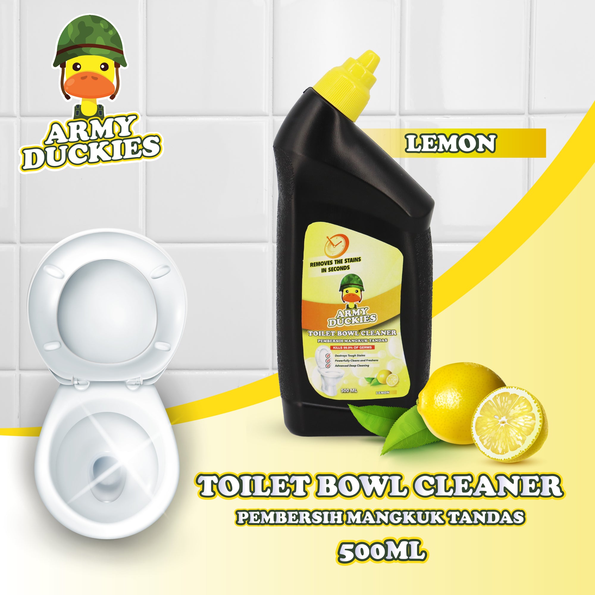 Army Duckies Toilet Bowl Cleaner 500ml
