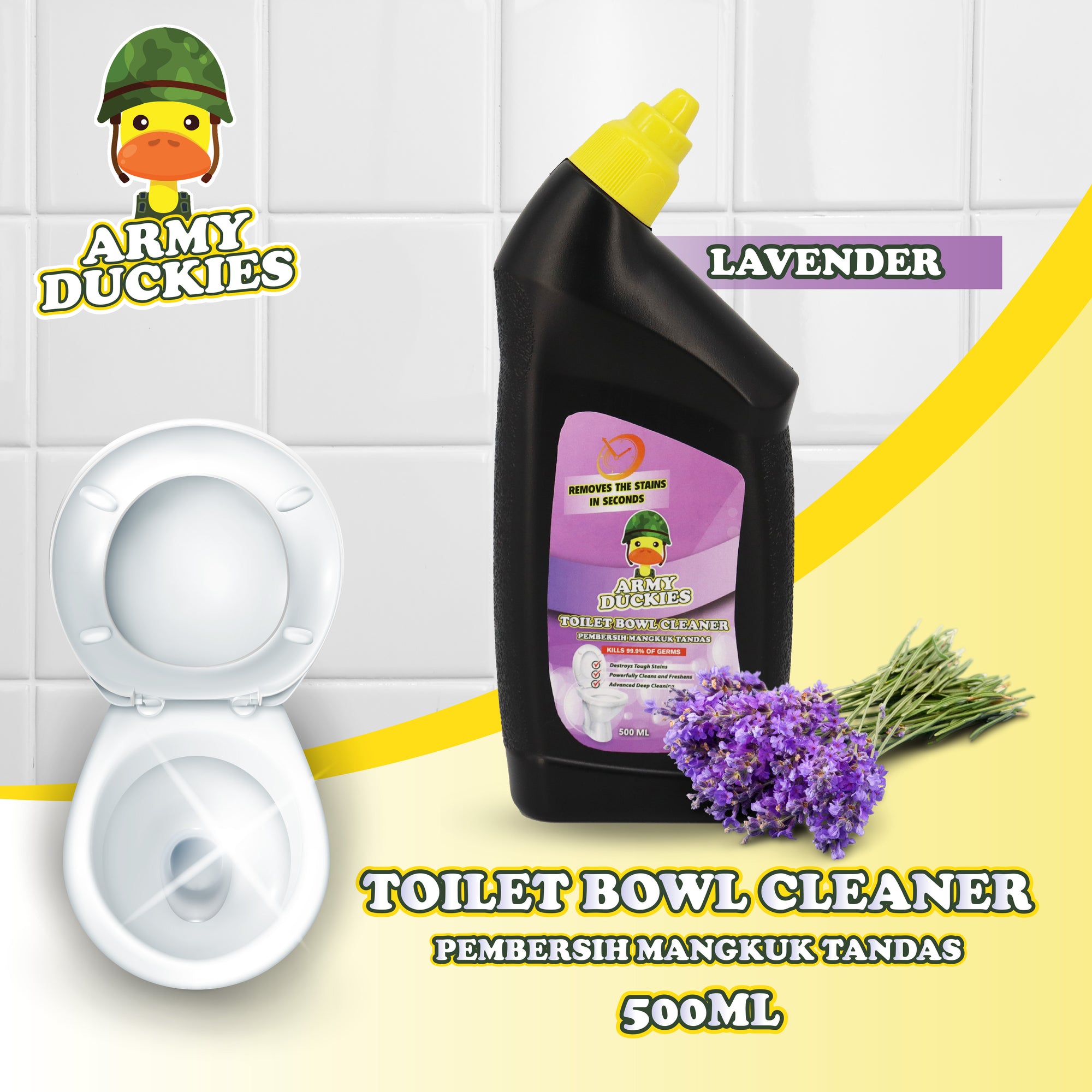 Army Duckies Toilet Bowl Cleaner 500ml