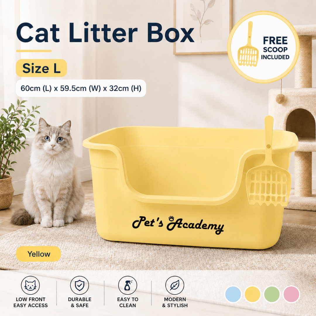 Pet's Academy Cat Litter Box