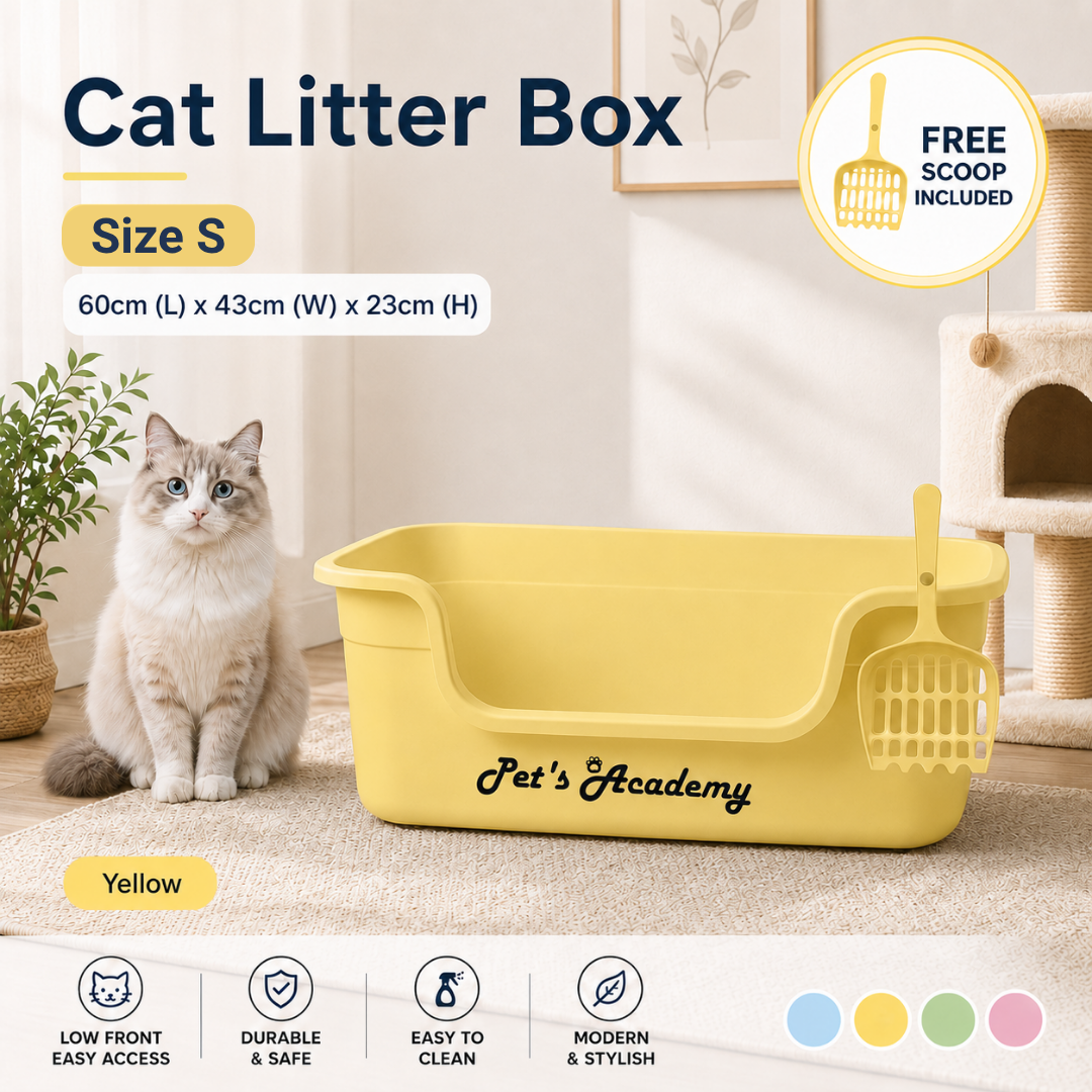 Pet's Academy Cat Litter Box