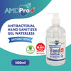 [Carton] AMDPro+ Hand Sanitizer Gel Waterless (500ml x 24 bottles)