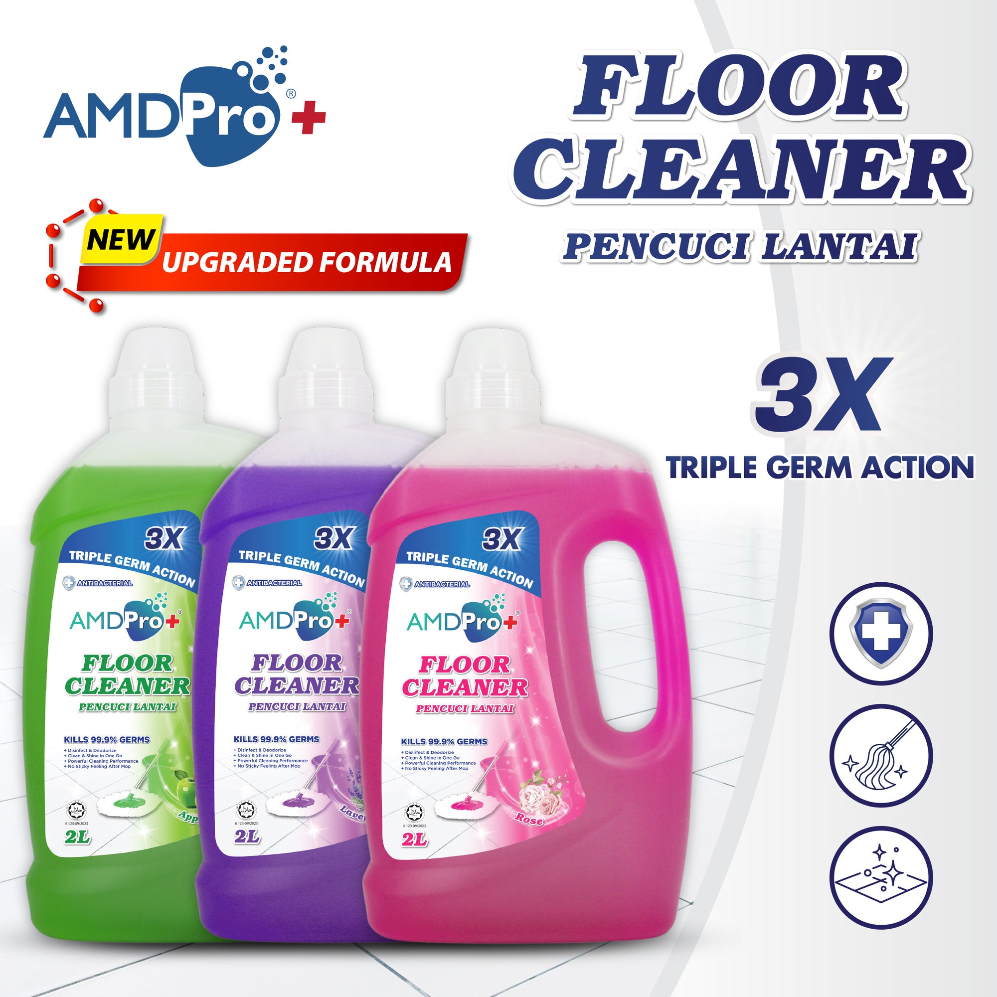 AMDPro+ Halal Floor Cleaner (2L)