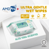 AMDPro+ Ultra Gentle Baby Wipes (80s + 20s)