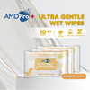 AMDPro+ Ultra Gentle Baby Wipes (10s x 3 Packs)
