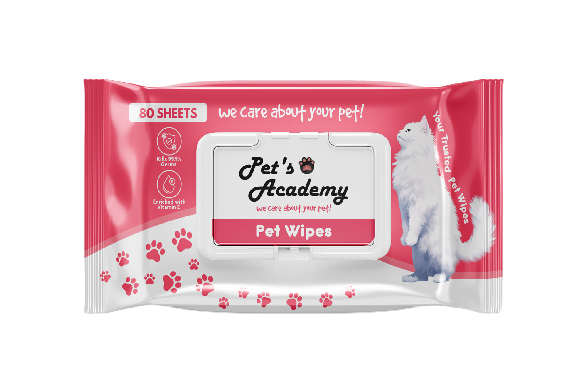 Pet's Academy Pets Wipes (30s / 80s)