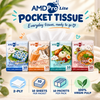 AMDPro Lite Pocket Tissue 2Ply (10 Sheets x 20 Packs)