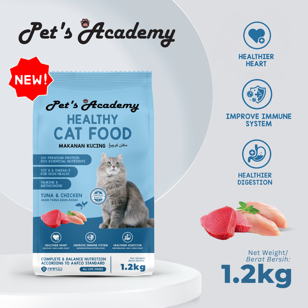 Pet's Academy Healthy Cat Food (1.2KG)