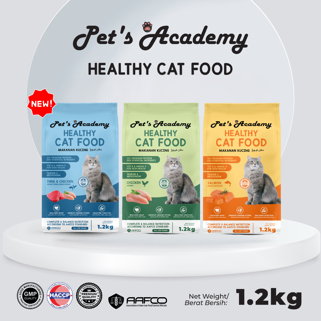 Pet's Academy Healthy Cat Food (1.2KG)