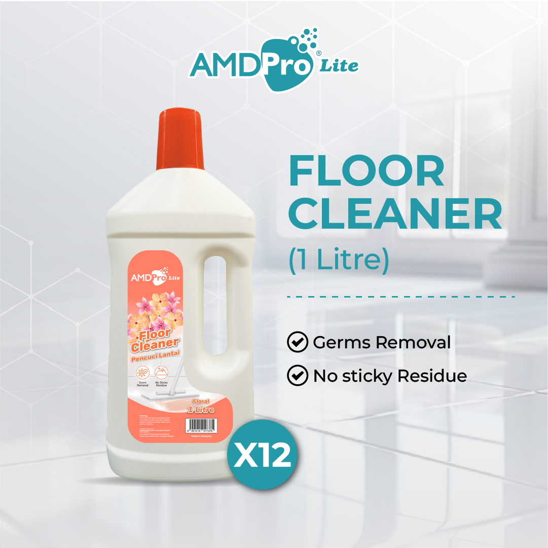 AMDPro Lite Floor Cleaner 1L (Bundle of 6 / 12)