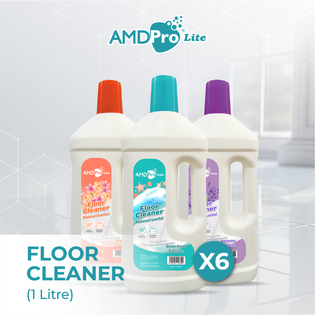 AMDPro Lite Floor Cleaner 1L (Bundle of 6 / 12)